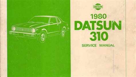 Datsun 310 - ProCarManuals.com