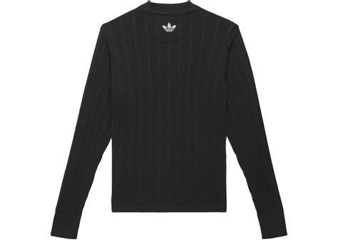 Adidas Pharrell Williams Knit Long Sleeve Jersey Gender Neutral Black