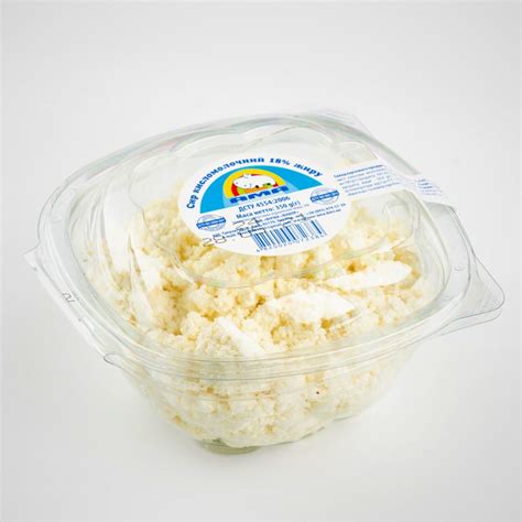 Сир кисломолочний 18% жиру - ТОВ "Фірма "Фавор"