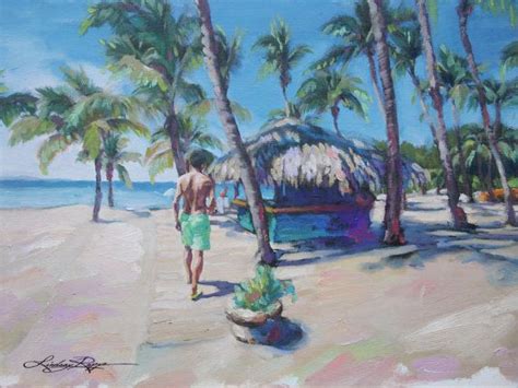 Dominican Republic Original Painting Painting Texture Painting