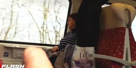 Flash Mature On Train Tnaflix