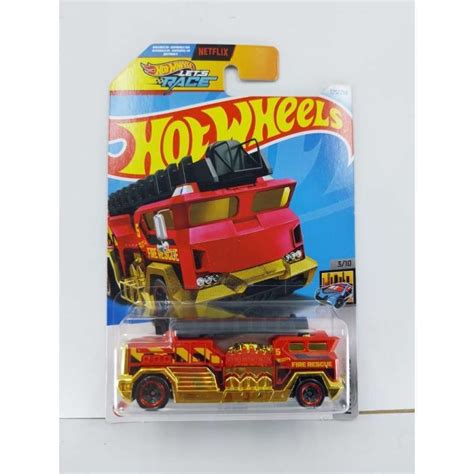 Promo Hot Wheels 5 Alarm Truck Pemadam Merah Lets Race Netflix Diskon 47 Di Seller Timothy
