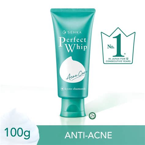 Shiseido Senka Perfect Whip Acne Care Face Wash G Japanese Acne C