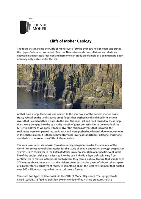 Cliffs of Moher Geology - DocsLib