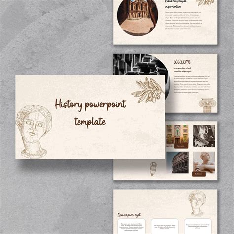 History Powerpoint Template PPTX – MasterBundles