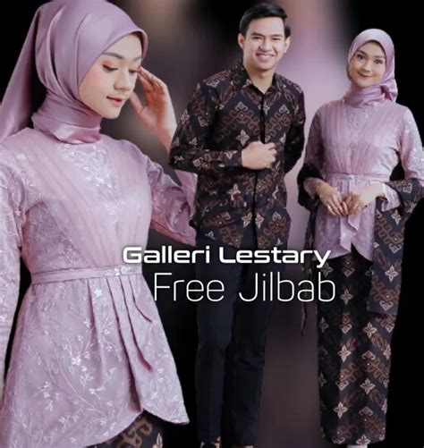 KEBAYA COUPLE AVEENA NUDE KEBAYA WISUDA TERBARU KEBAYA WIDBATIK KEBAYA KONDANGAN FREE JILBAB