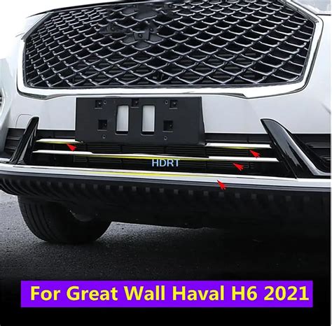 Stainless Steel Moulding Car Styling Accessories 3pcs Front Grill