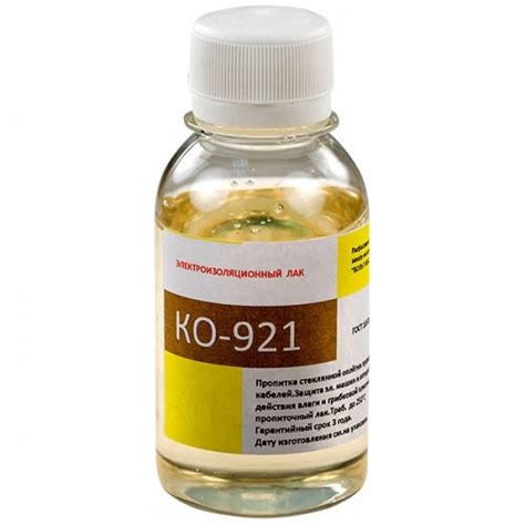 Лак Ко-921 електроізоляційний кремнійорганічний ГОСТ 16508-70 Свіжий 50 ...