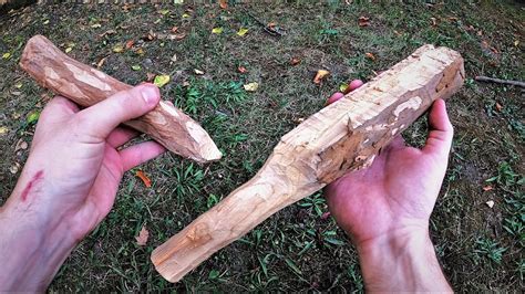 Making A Wooden Mallet Punch Indirect Percussion Flintknapping Tools