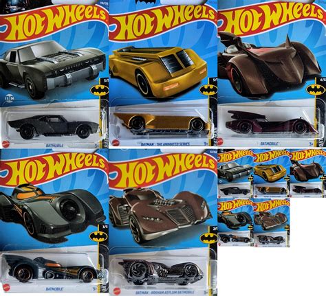 Amazon Hot Wheels Batman 5 Car Set Bundle Version 1 Toys Games