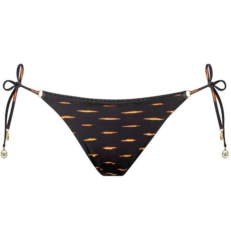 Chantaldessous De Watercult Bikini Slip Burned Black