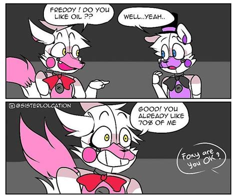 Funtime Foxy And Funtime Freddy Fnaf 5 Fnaf Comics Anime Fnaf Funny