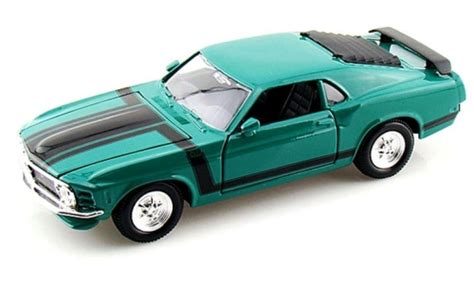 Coche Miniatura Ford Mustang Maisto Boss Verde Coches