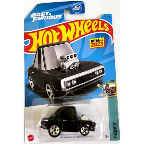 Hot Wheels Tooned Fast Furious Dodge Charger Black A Shopee Philippines