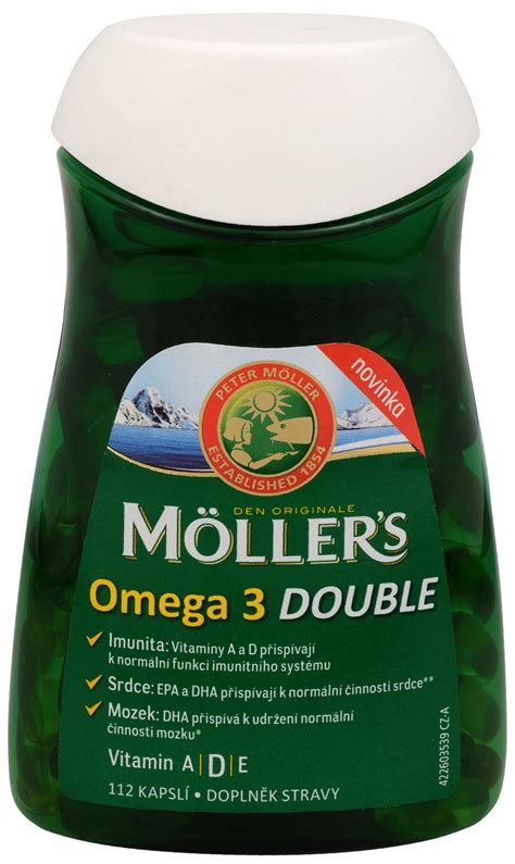 Möller´s Möller´s Omega 3 Double 112 kapslí | Prozdravi.cz - Přírodní ...