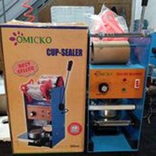 Jual Mesin Press Cup Sealer Machine Manual Omicko C Ml Shopee