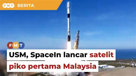 USM SpaceIn Lancar Satelit Piko Pertama Malaysia Video Dailymotion