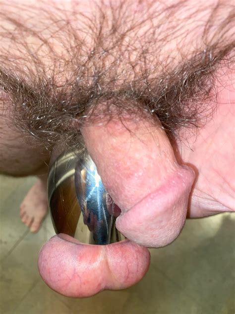 Stretching With A Stainless Steel Ball Stretching Weight Nude Pics Xhamster