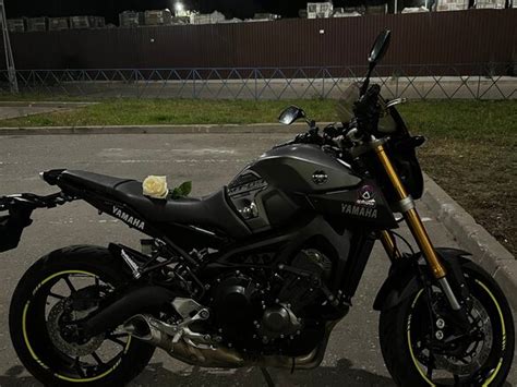 Купить б у Yamaha MT 09 FZ 09 инжектор 6 передач в Балашихе серый naked bike 2015 года по