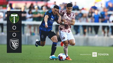 Timbers Fight To 0 0 Draw Against San Jose Earthquakes PTFC