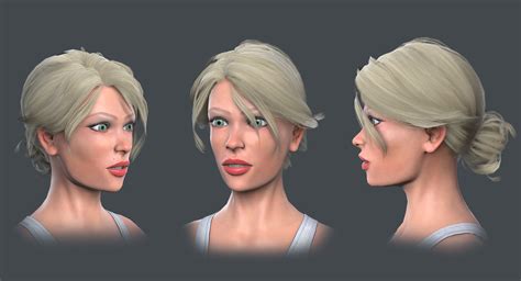 Sexy Girl Sport Bikini D Model Turbosquid