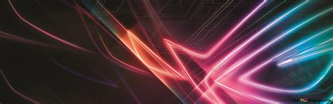 asus rog republic  gamers strix logo  wallpaper