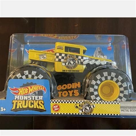 Jual 1 24 Monster Trucks Taxi Bone Shaker Giant Wheels Truck Hot Wheels Terbaru Shopee Indonesia