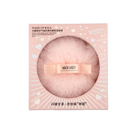 Mua Bông Phấn Bắt Sáng Kim Tuyến Mack Andy Powder Make Up Ball Giá 86 000 Trên Boshop Vn