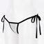 Womens Sheer Micro Mini Lingerie Set Halter Self Tie Bra Top With G String Thong Ebay