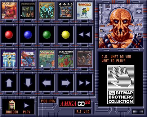 Indie Retro News The Bitmap Brothers Collection Amiga Cd32 Owners Prepare To Drool