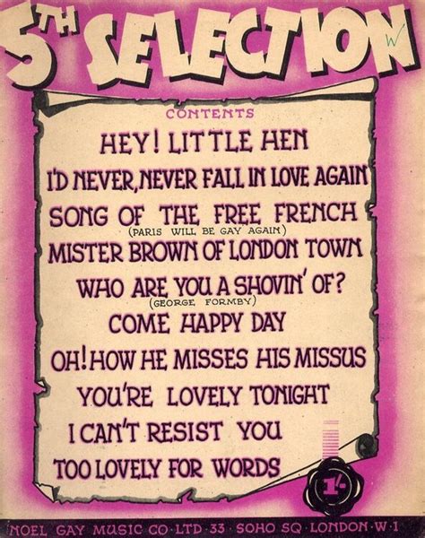 Noel Gay S Th Selection Songs Only