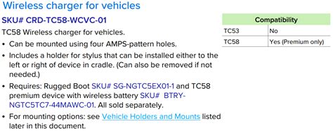 Crd Tc Wcvc Zebra Tc Only Wireless Charger For Vehicles