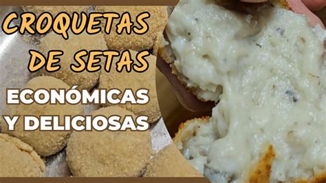 Cómo Hacer Croquetas De Setas Y Trufa En Casa👀 Youtube