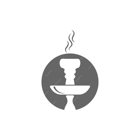 Premium Vector Hookah Shisha Icon Logo Illustration