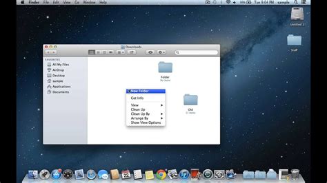 How to Create a Folder on Mac OS X with Keyboard 2022