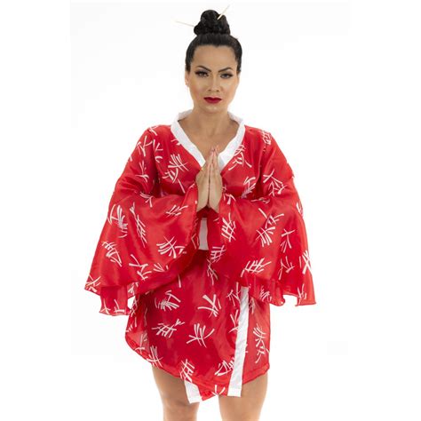 Roup O Gueixa Pimenta Sexy Sex Shop Fantasia Er Tica Sensual Shopee Brasil