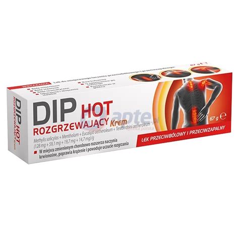 Dip Hot Rozgrzewaj Cy Krem G Apteka Polska Apte Pl