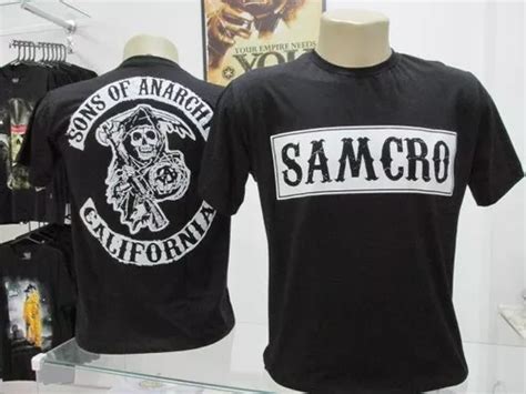 Camiseta Samcro Sons Of Anarchy Algodão Harley Moto Hd Frete grátis