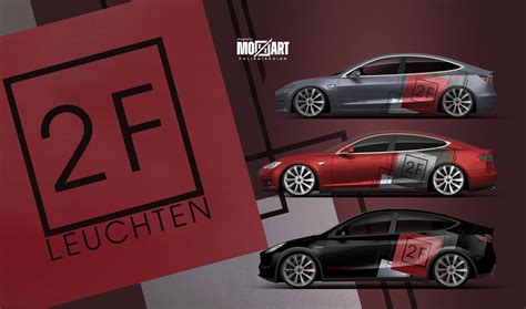 F Tesla Werbebeschriftung Mozzart Folien Design Salzburg