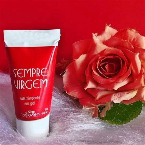 Sempre Virgem 25g Hot Flowers Estreita Canal Vaginal Gel Adstringente Shopee Brasil