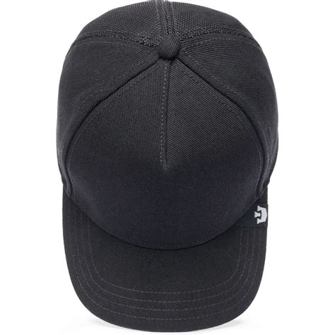 Casquette courbée noire snapback The Farm Nude Denim Goorin Bros Caphunters ca