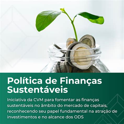 Finan As Sustent Veis Comiss O De Valores Mobili Rios