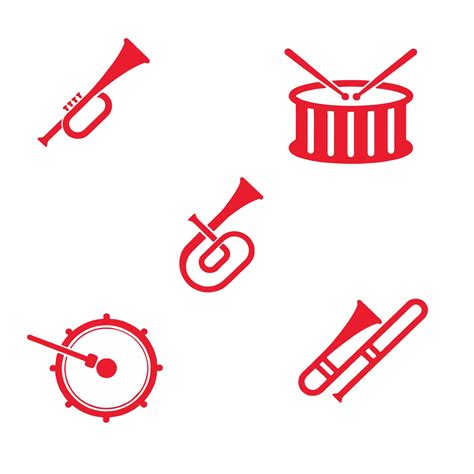 Marching Band Svg Bundle Marching Band Clipart For Cricut Band Vector