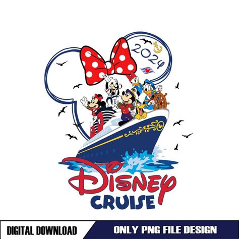 Mickey Friends Disney Cruise Ship 2024 Png Inspire Uplift