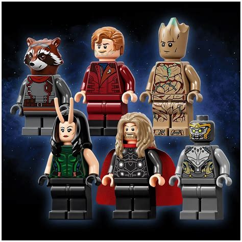 Конструктор LEGO Marvel Avengers Movie 4 76193 Корабль Стражей, 1901 ...