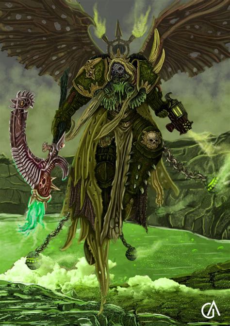 Mortarion Final by alexgordejuelq | Warhammer 40k artwork, Warhammer ...