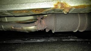 how to fix leaking exhaust flange