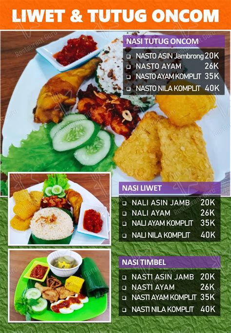 Menu At IKAN BAKAR CIBADAK SEAFOOD RESTO CAFE Karangtengah