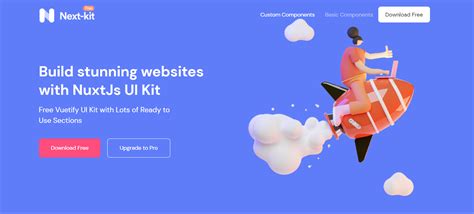 Nuxtjs Templates Free And Commercial Products