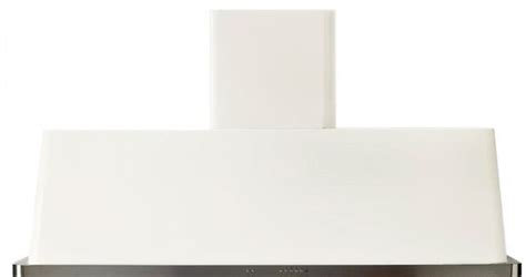 Ilve Majestic Series 60 True White Wall Mounted Chimney Style Range